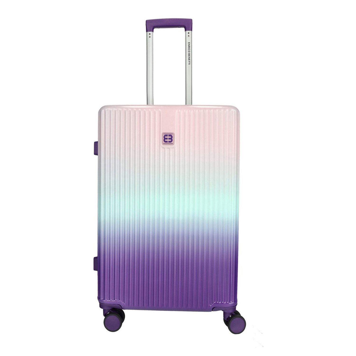 Enrico Benetti Havana Medium Spinner 65 Expandable purple hardcase koffer