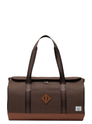 Herschel Supply Co. Heritage Duffel chocolate brown crosshatch/sadle brown