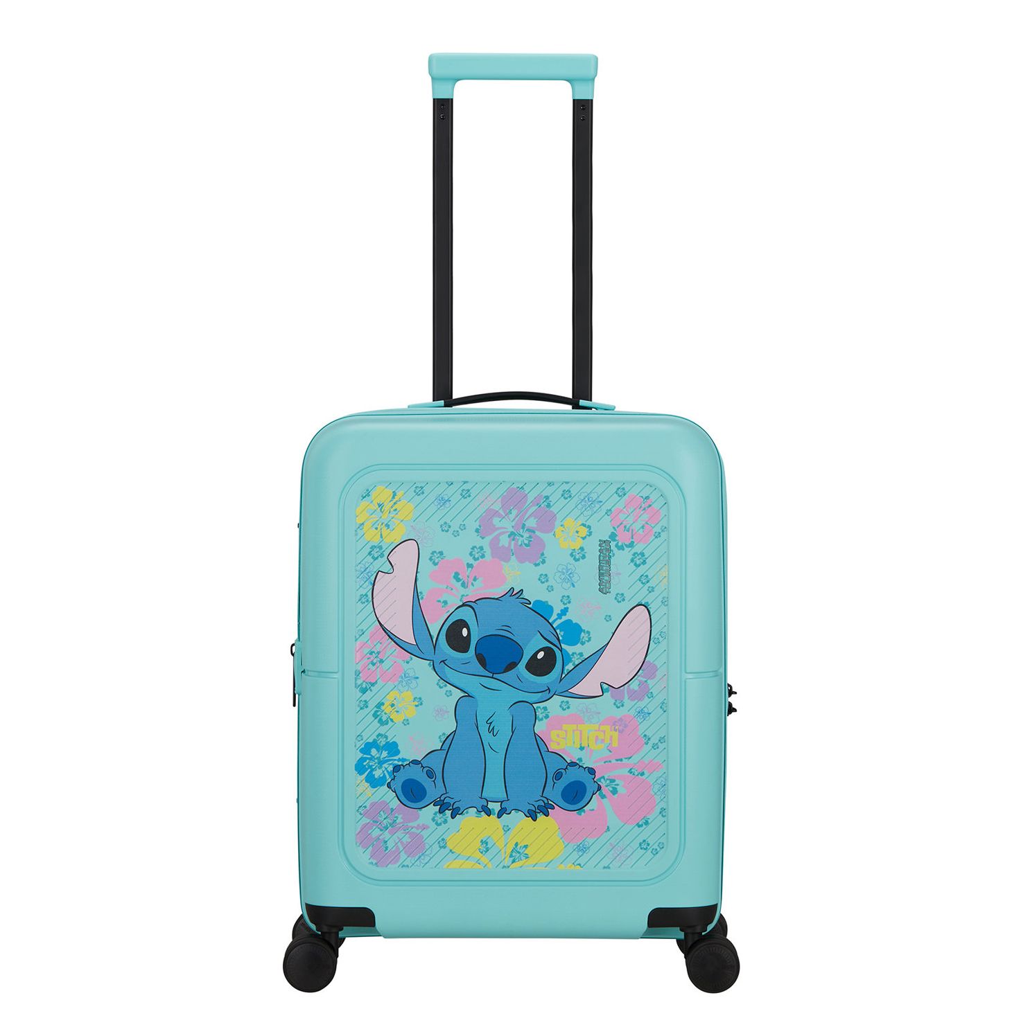 American Tourister Dashpop Disney Spinner 55 Expandable Stitch Flower