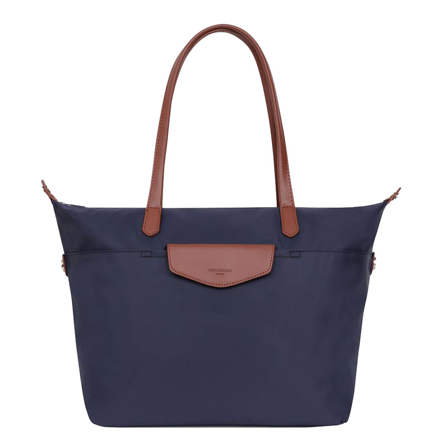 Hexagona shopper blauw
