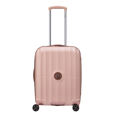 Delsey St Tropez 4 Double Wheels Slim Cabin Trolley 55 pink