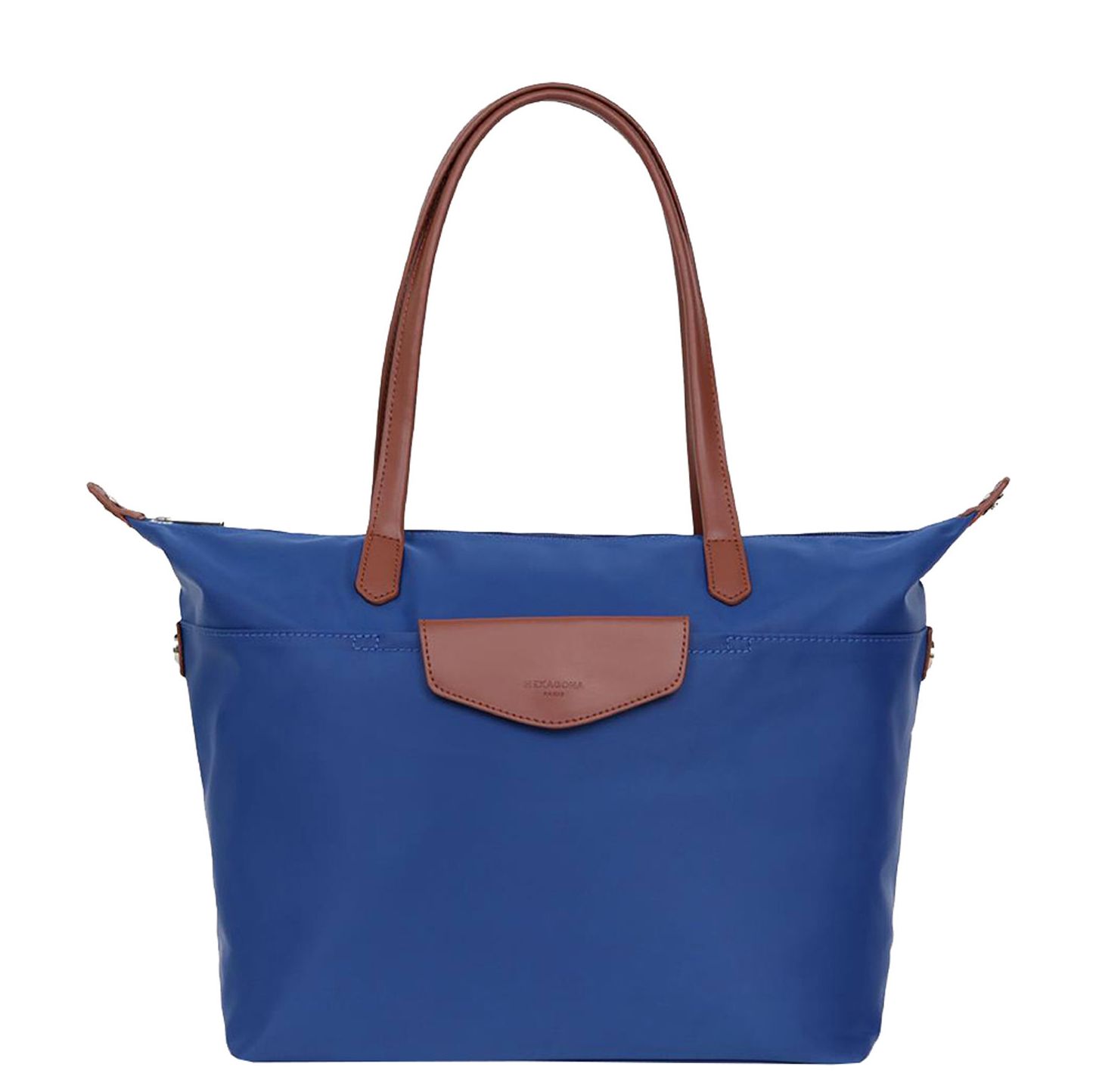 Hexagona shopper blauw