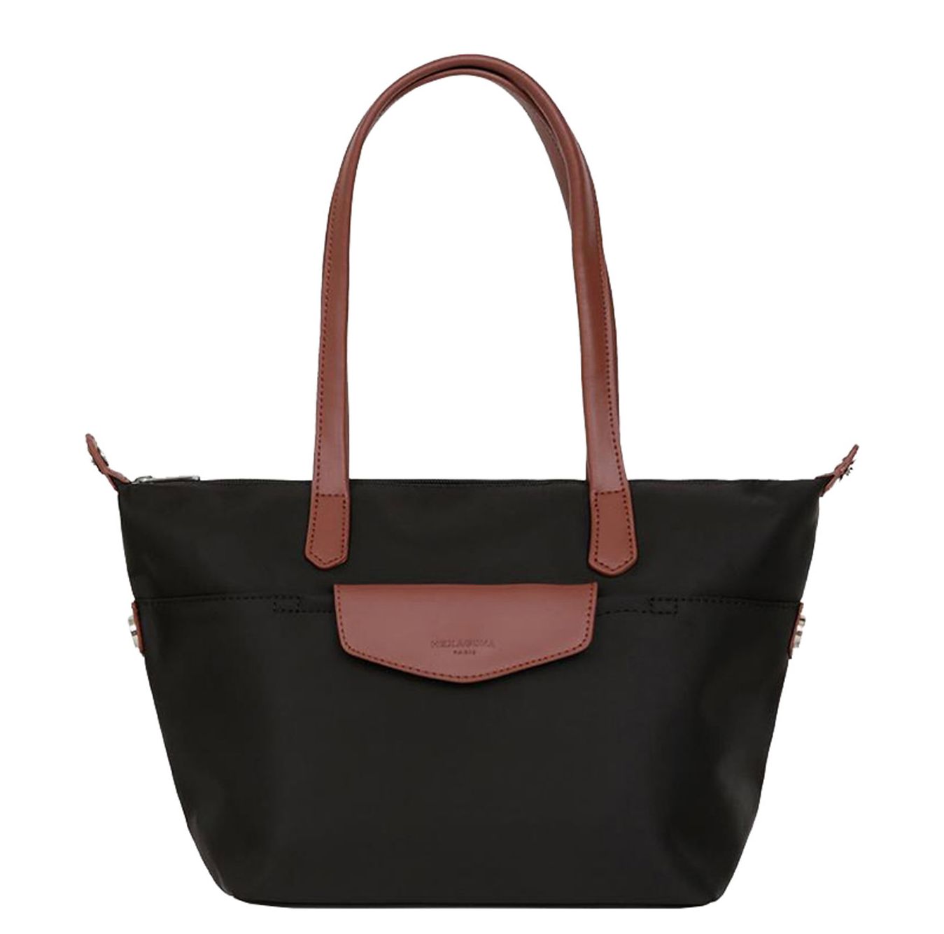 Hexagona shopper zwart en bruin