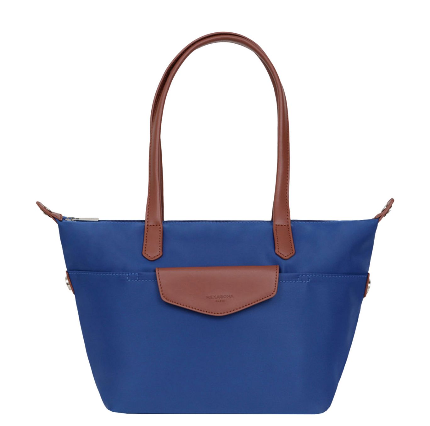 Hexagona shopper blauw