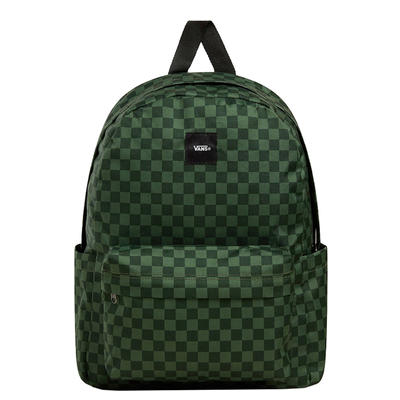 Vans Old Skool Grom Check Backpack pine forest