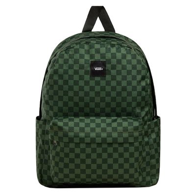 Vans Old Skool Grom Check Backpack pine forest
