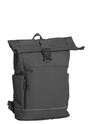 Daniel Ray Pittsburgh Rolltop Backpack Coated 15.6" dark grey