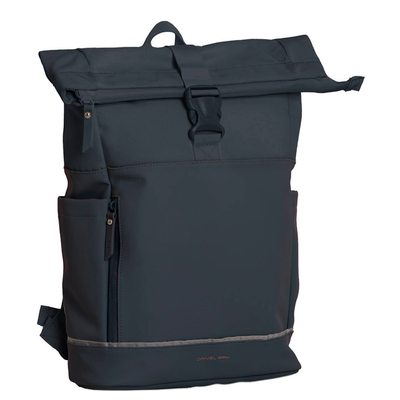 Daniel Ray Pittsburgh Rolltop Backpack Coated 15.6" marine