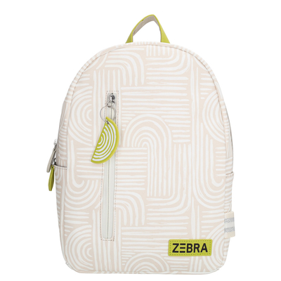 Zebra Trends Saar Backpack beige bows