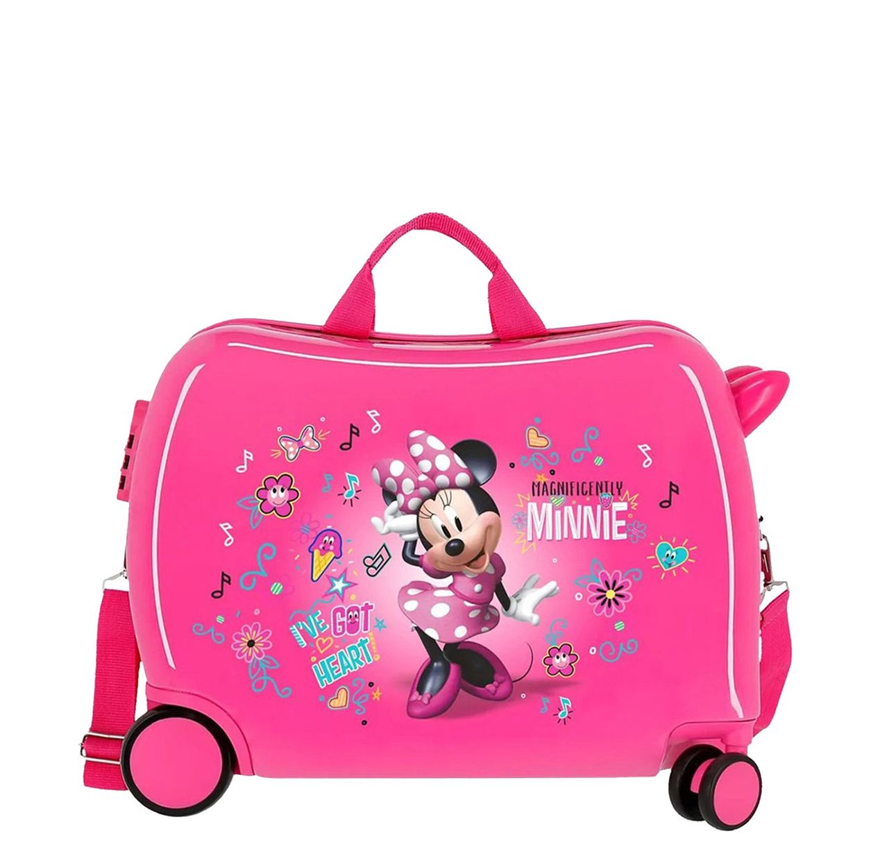 Disney Rolling Suitcase 4 Wheels Mini Stickers
