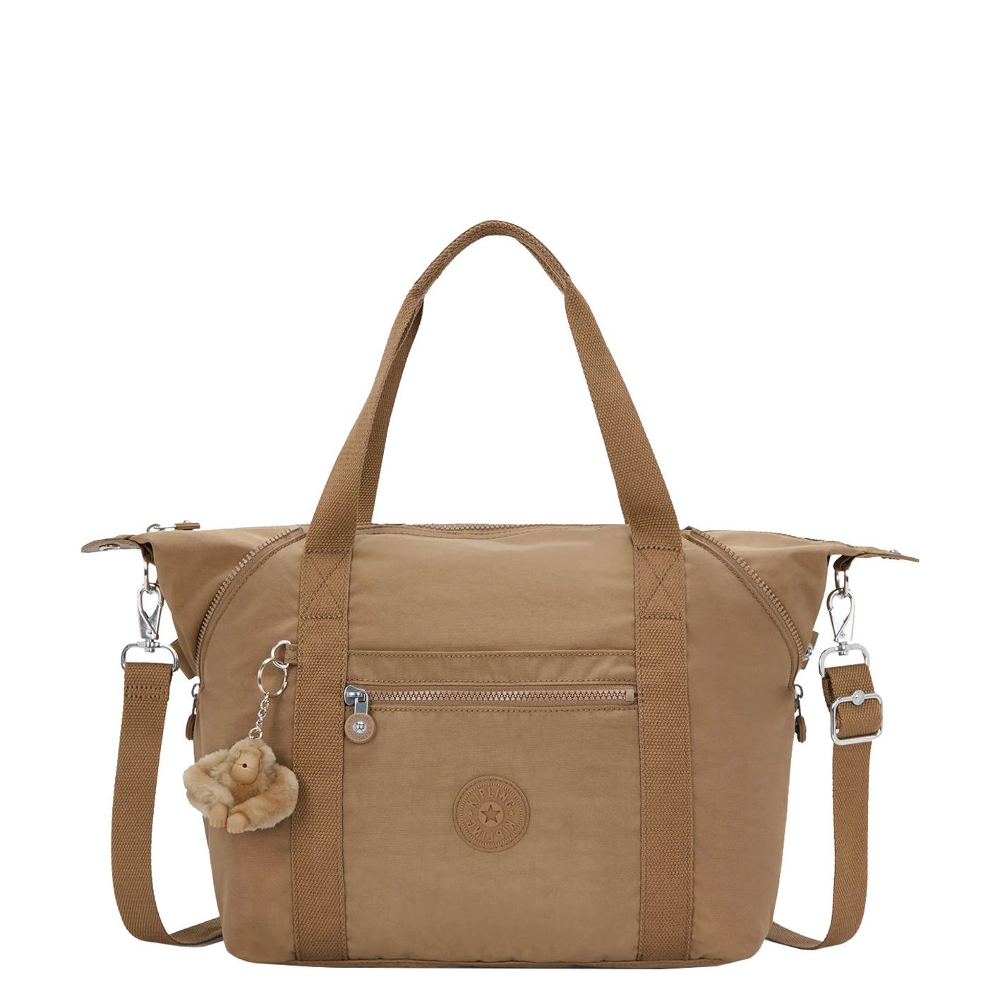 Kipling Art schoudertas bruin