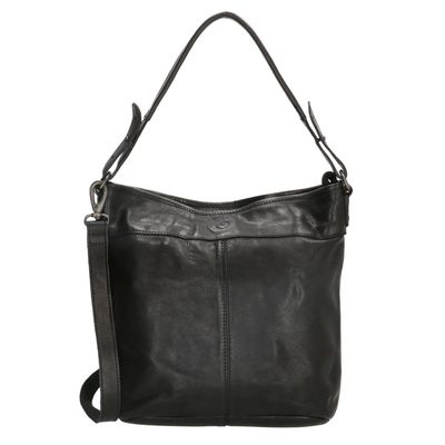Hide & Stitches Paint Rock Hobo Shoulderbag black