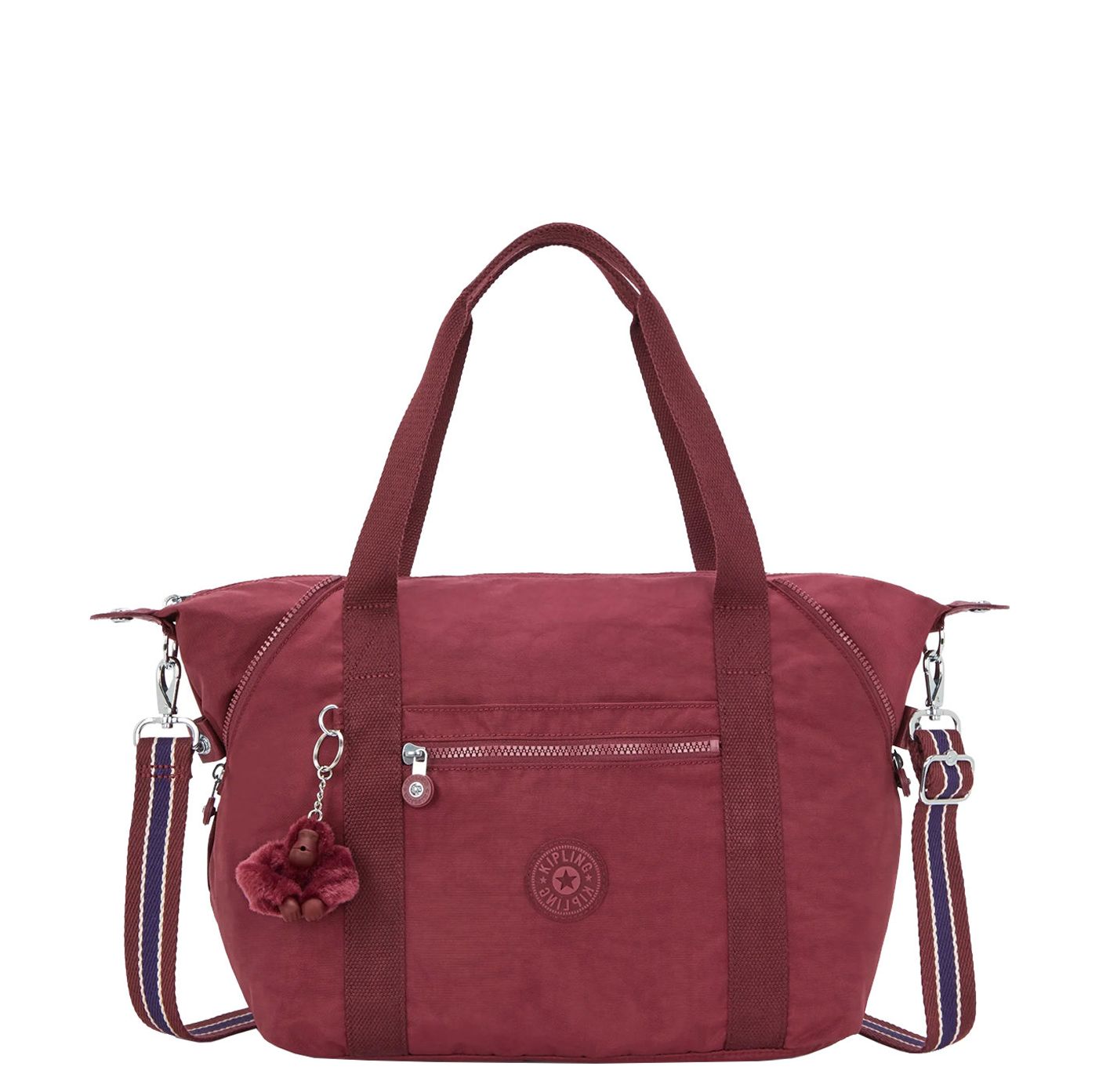 Kipling Art schoudertas rood