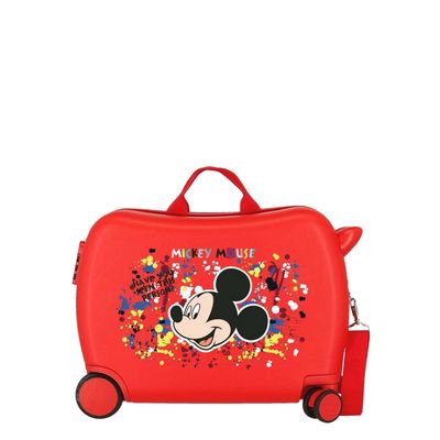 Disney Kids Mickey Rideable Trolley multicolor
