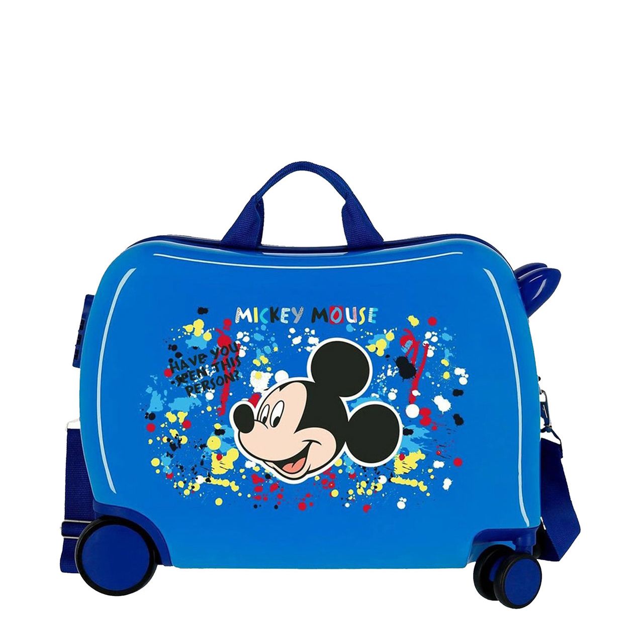 Disney Kids Mickey Mouse Rideable Trolley multicolor