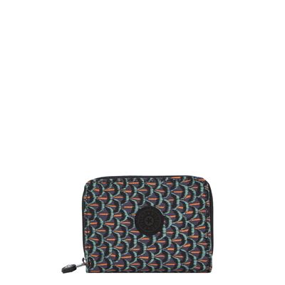 Kipling Money Love prt ac geo feather