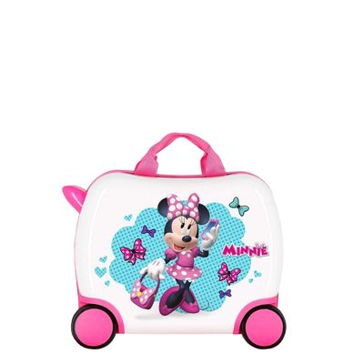 Disney Kids Minnie Mouse Rideable Trolley multicolor