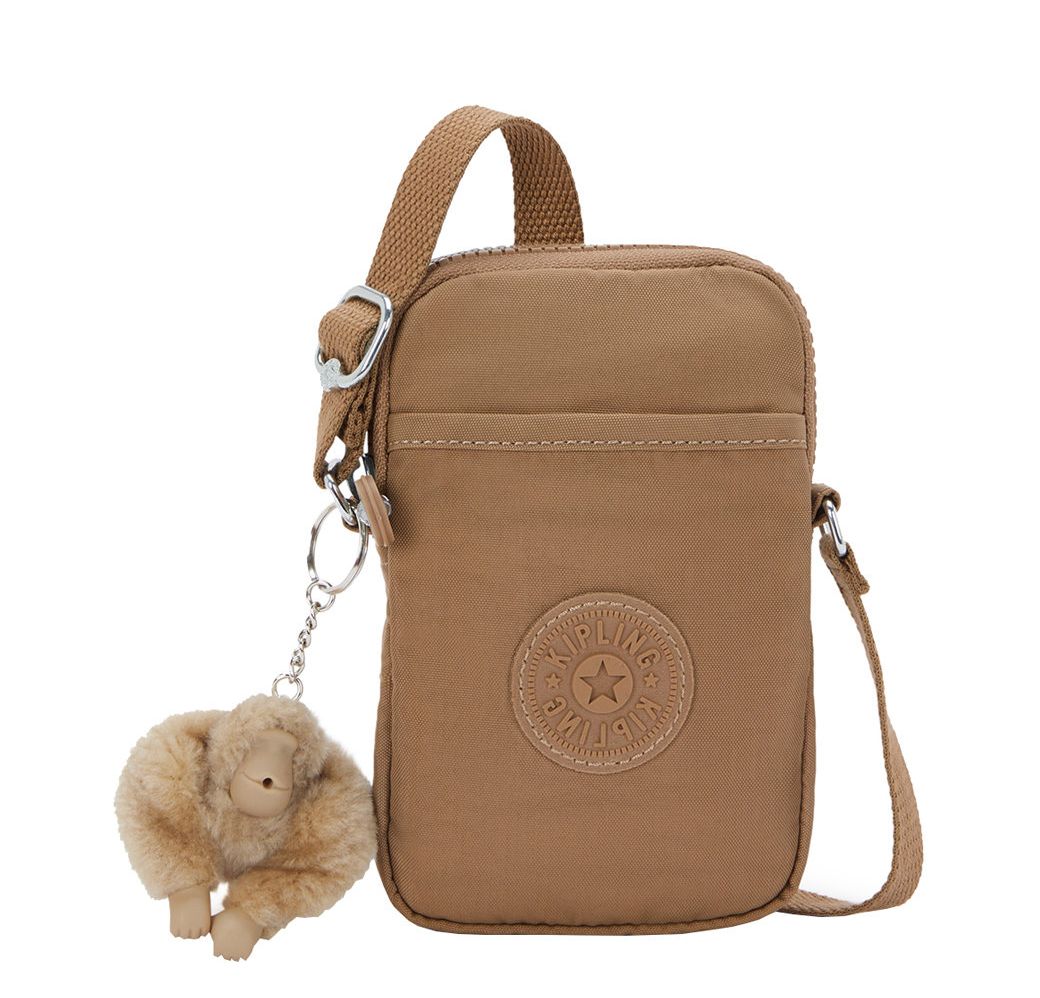 Kipling Tally crossbodytas bruin