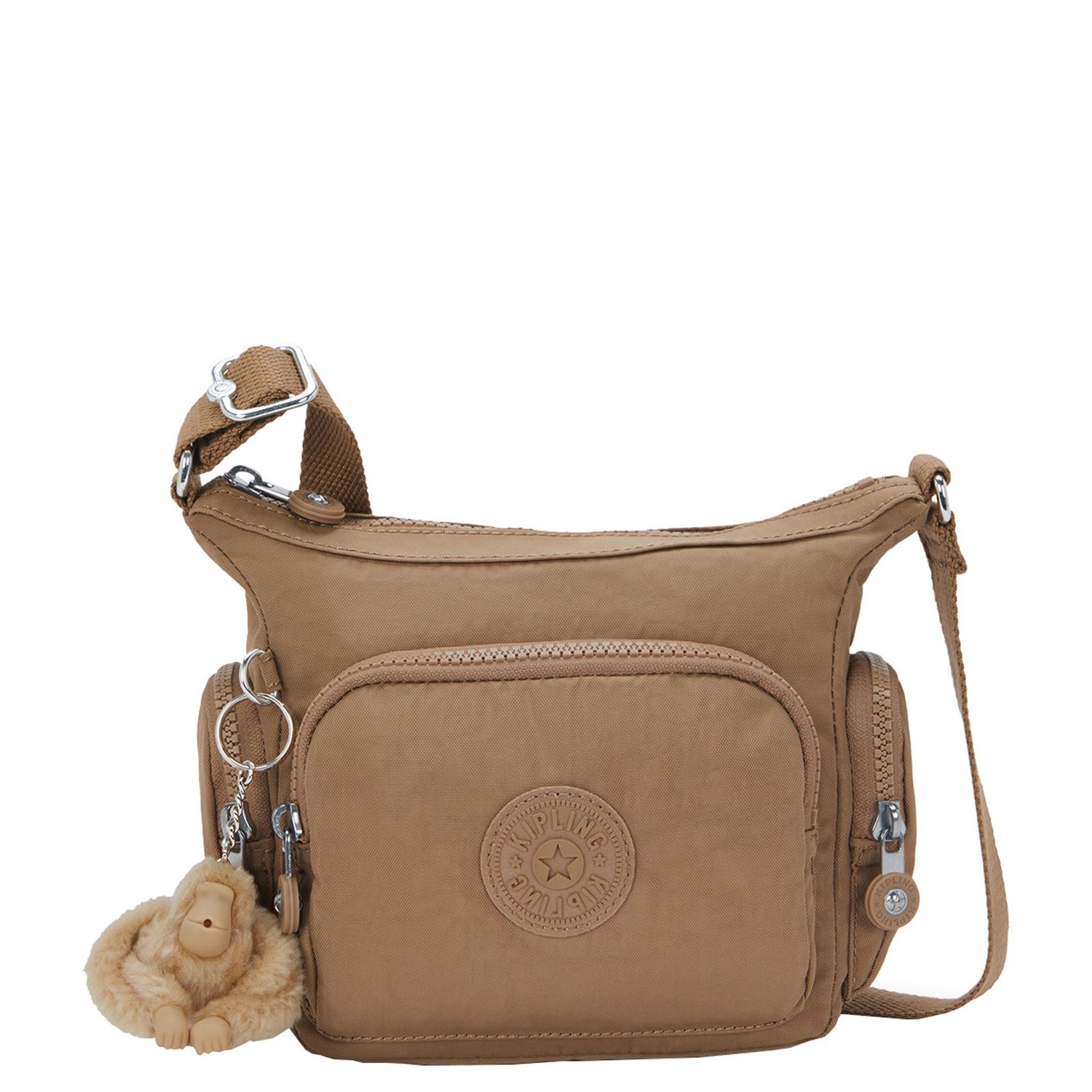Kipling Gabbie Mini crossbodytas bruin