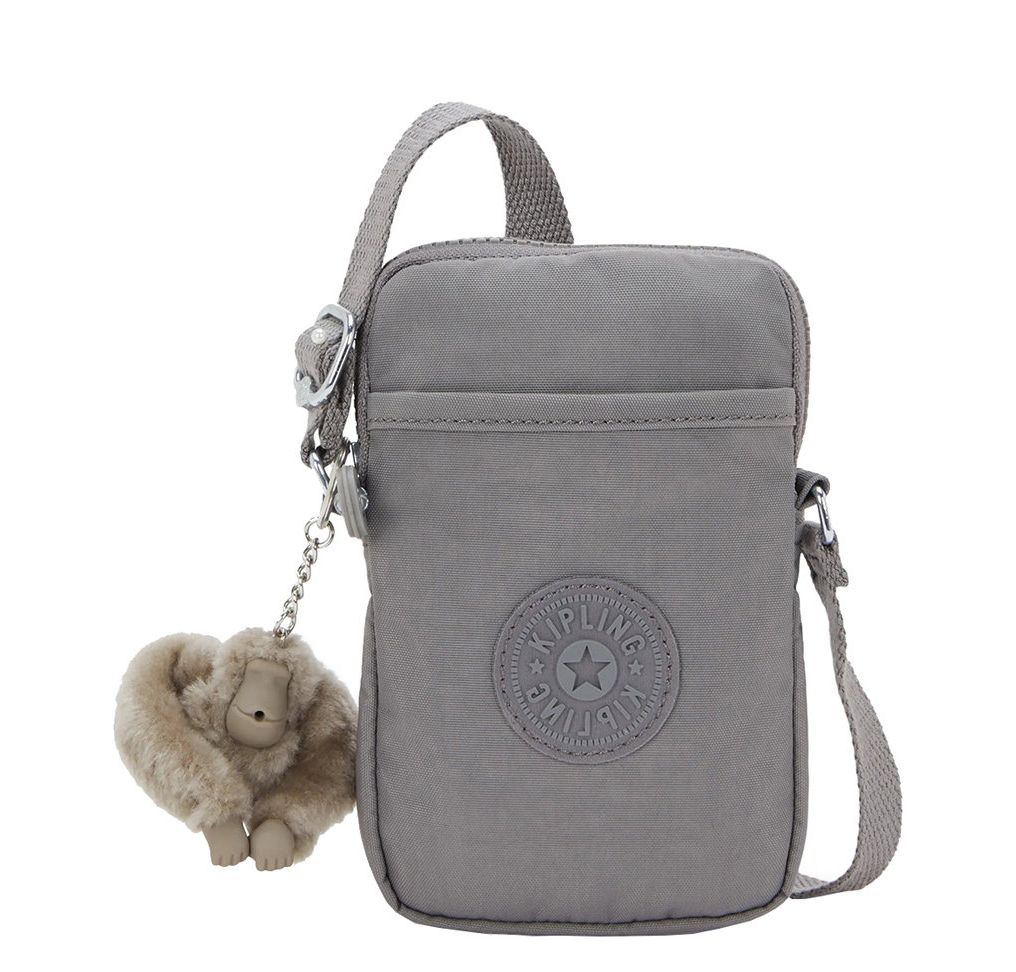 Kipling Tally crossbodytas grijs