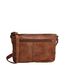 Hide & Stitches Paint Rock Shoulderbag Compact cognac