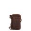 Hide & Stitches Japura Phonebag dark brown