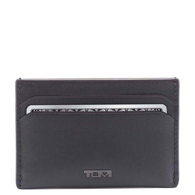 Tumi Nassau SLG Slim Card Case black smooth