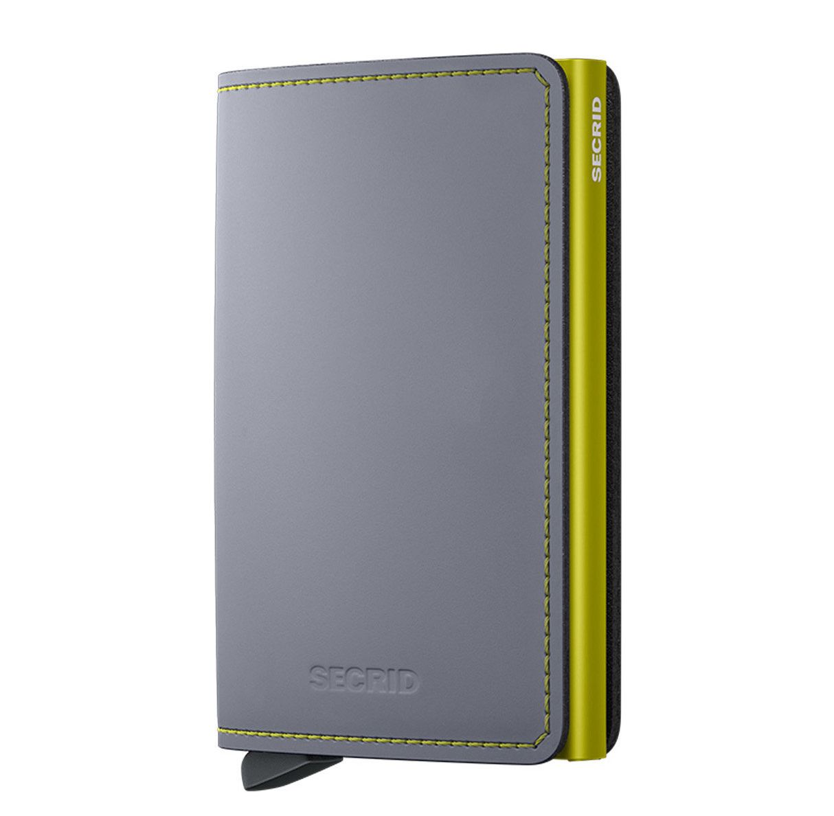 Secrid Slim Wallet portemonnee grijs, groen en multicolor