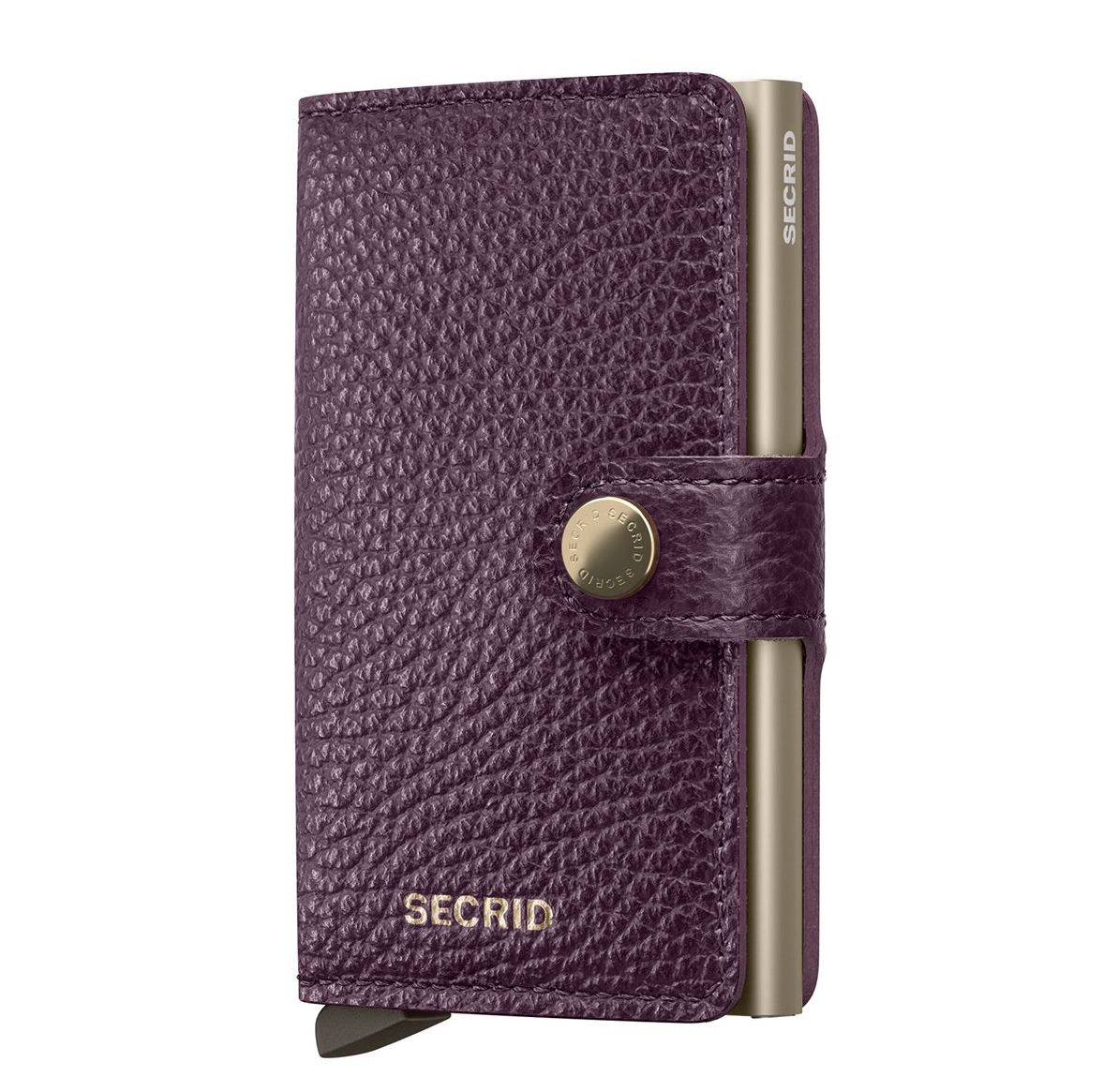 Secrid Mini Wallet portemonnee grijs, wit en paars