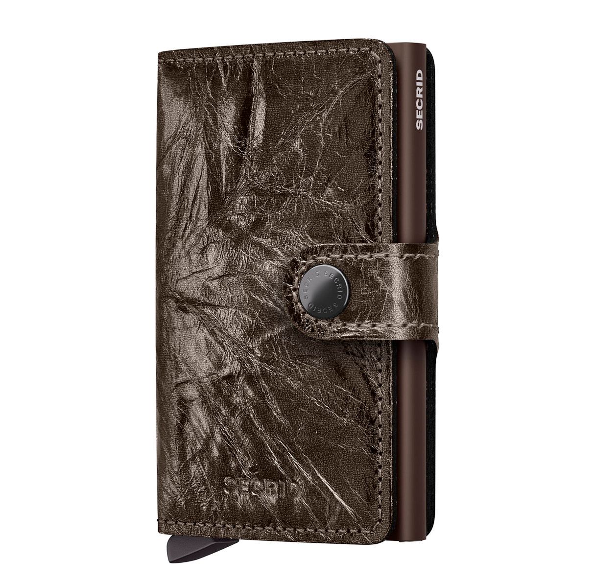 Secrid Mini Wallet portemonnee bruin