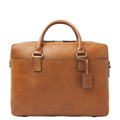 Castelijn & Beerens Rick Laptopbag 15.6" RFID light brown