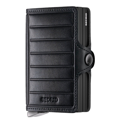 Secrid Twinwallet Emboss Lines V2 black