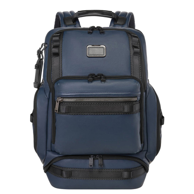 Tumi Alpha Bravo Renegade Backpack navy coated