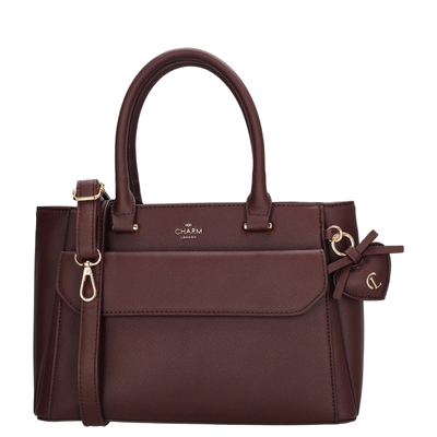 Charm London Cambridge Handbag red