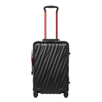 Tumi 19 Degree Aluminum International Carry-On black/red