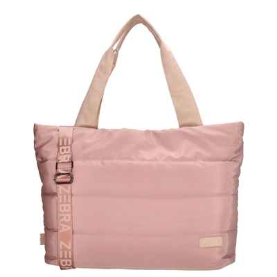 Zebra Trends Elske Puffer Mom Bag old rose