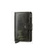 Secrid Miniwallet Portemonnee Vintage olive / black