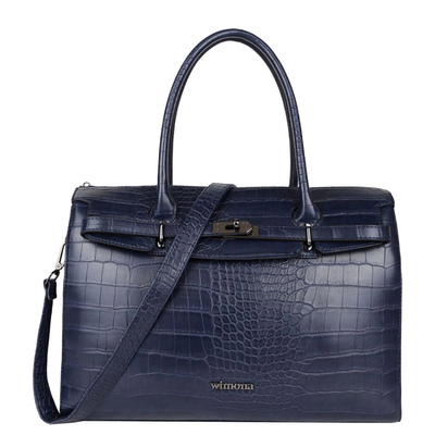 Wimona Sofia Dames Laptopbag dark blue