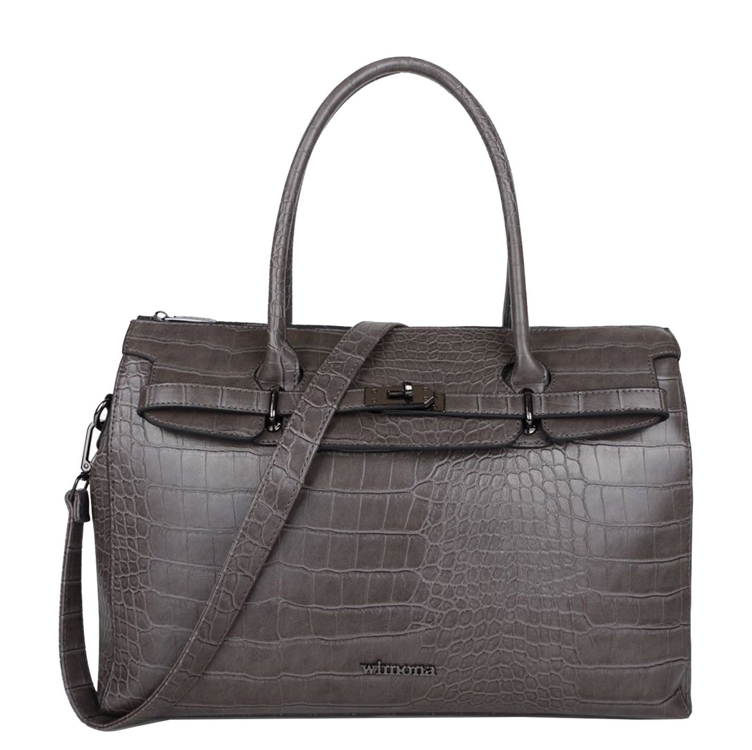 Wimona Sofia schoudertas grijs