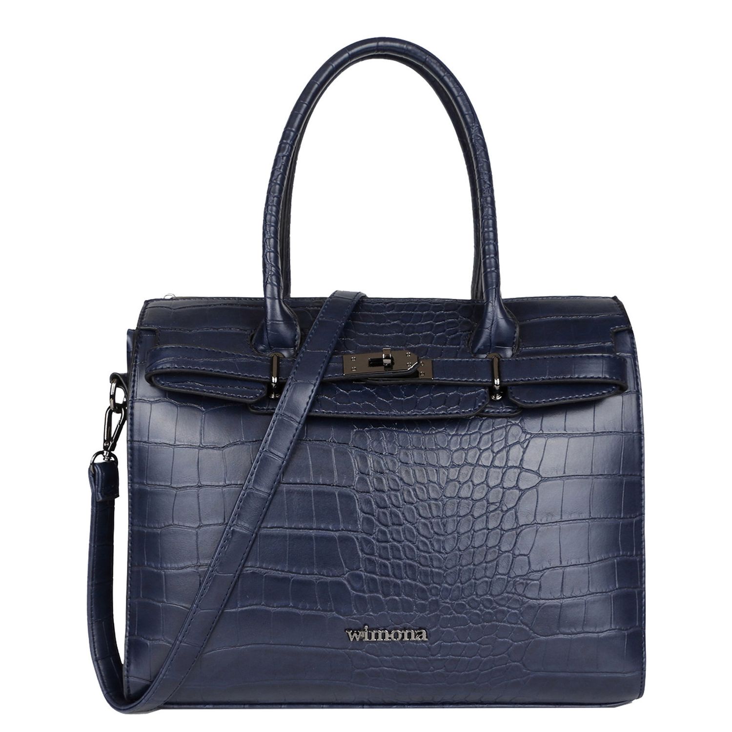 Wimona Liona schoudertas blauw