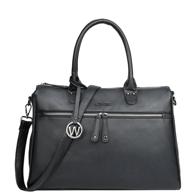 Wimona Celine Shoulderbag Laptop 16" black