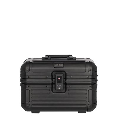 Travelite Next Aluminium Beauty Case black