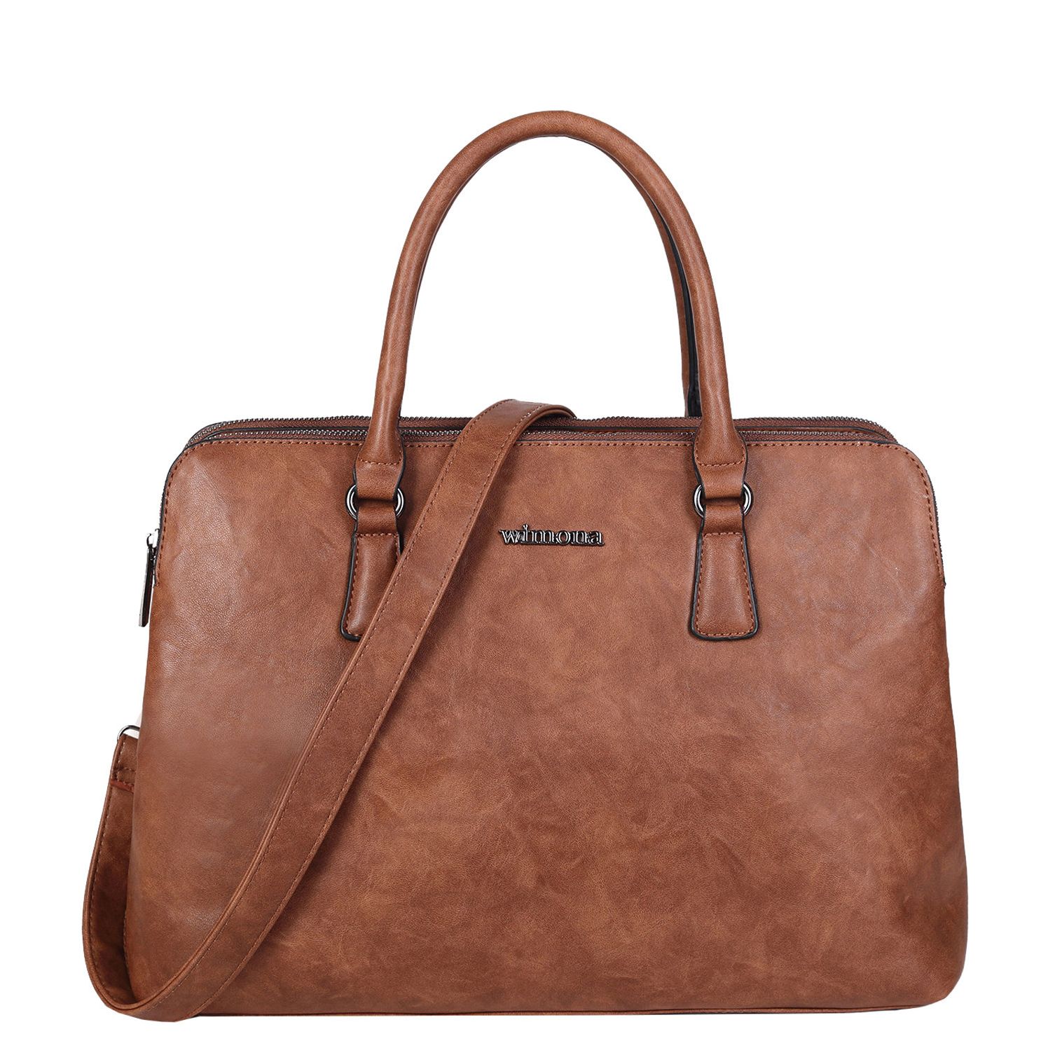 Wimona handtas bruin