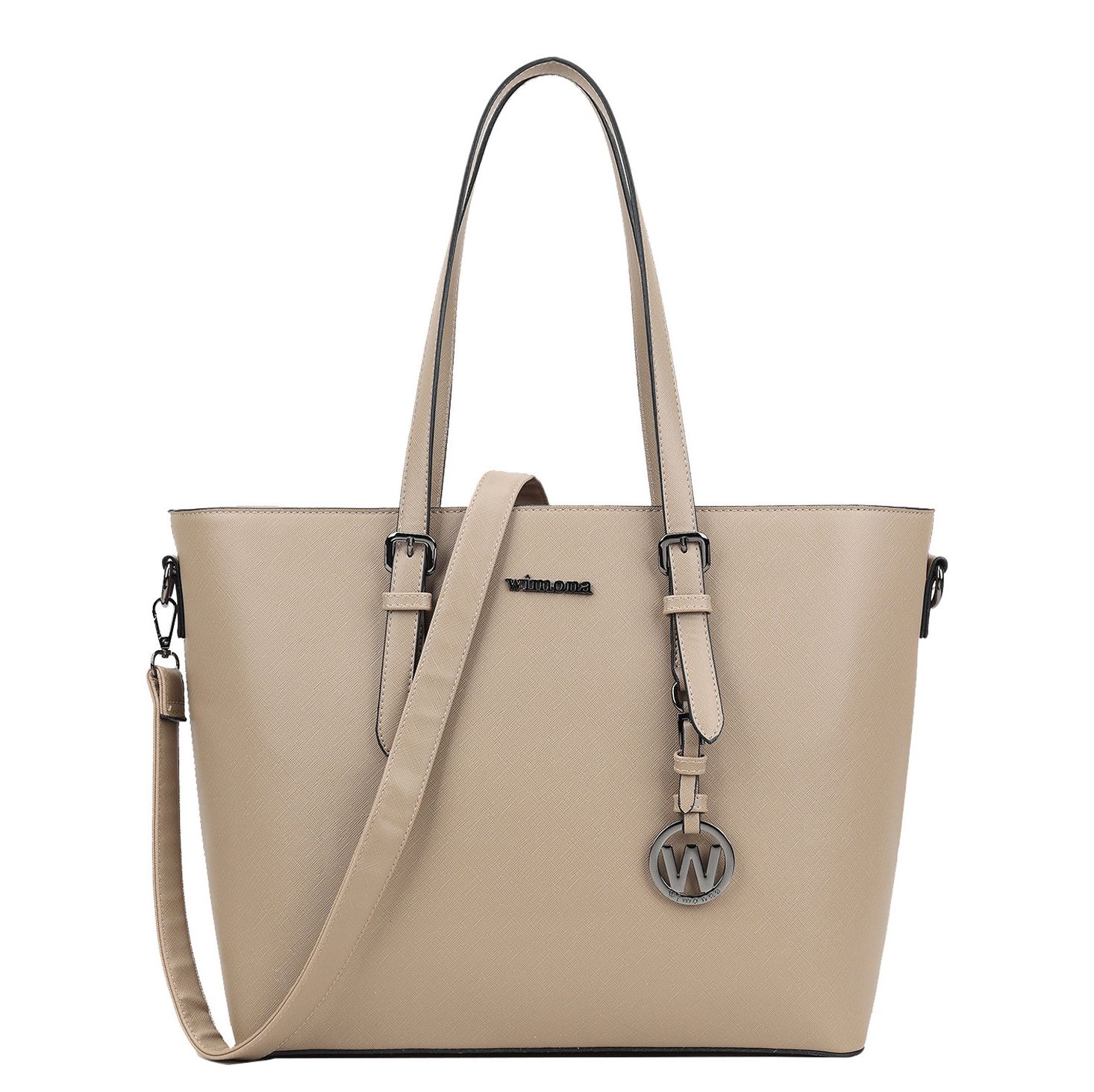 Wimona Kyara-One schoudertas grijs en taupe