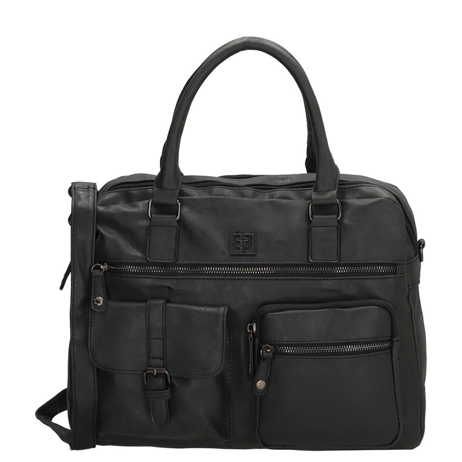 Enrico Benetti Ardèche Laptop Handtas 15" Zwart