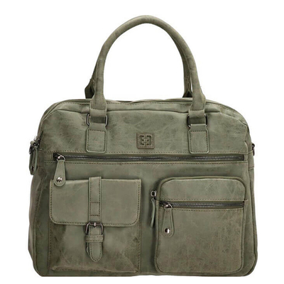 Enrico Benetti Ardèche Laptop Handbag 15" olive