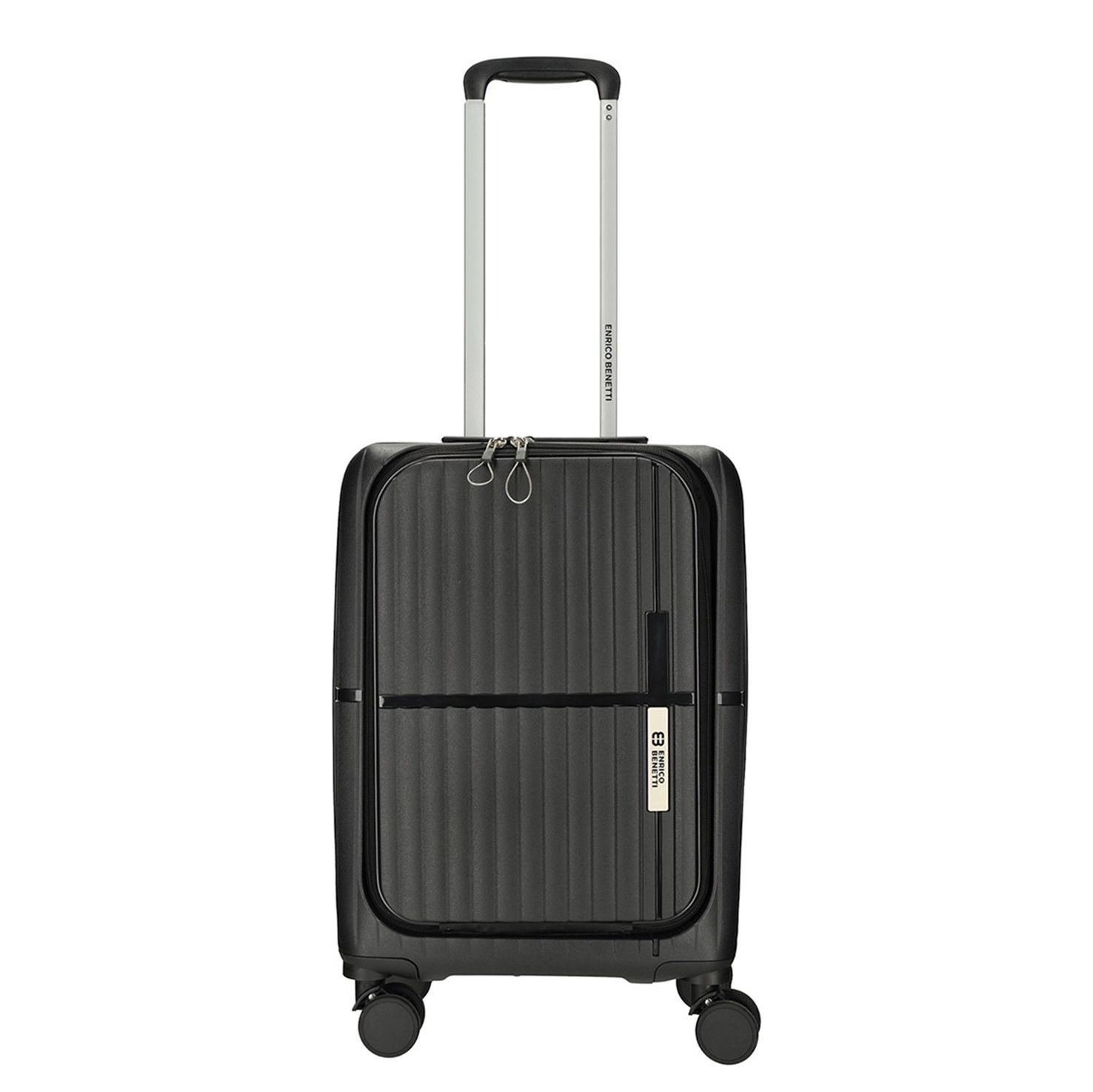 Enrico Benetti Tokyo Cabin Laptop Front Pocket 55/35 black handbagage koffer