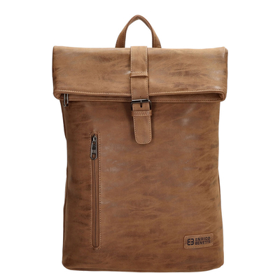 Enrico Benetti Rotterdam Laptop Backpack 15" camel