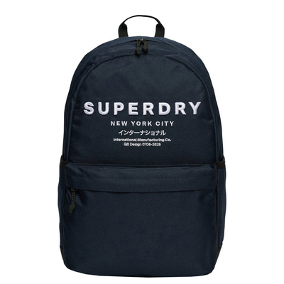Superdry Logo Graphic Montana Backpack eclipse navy