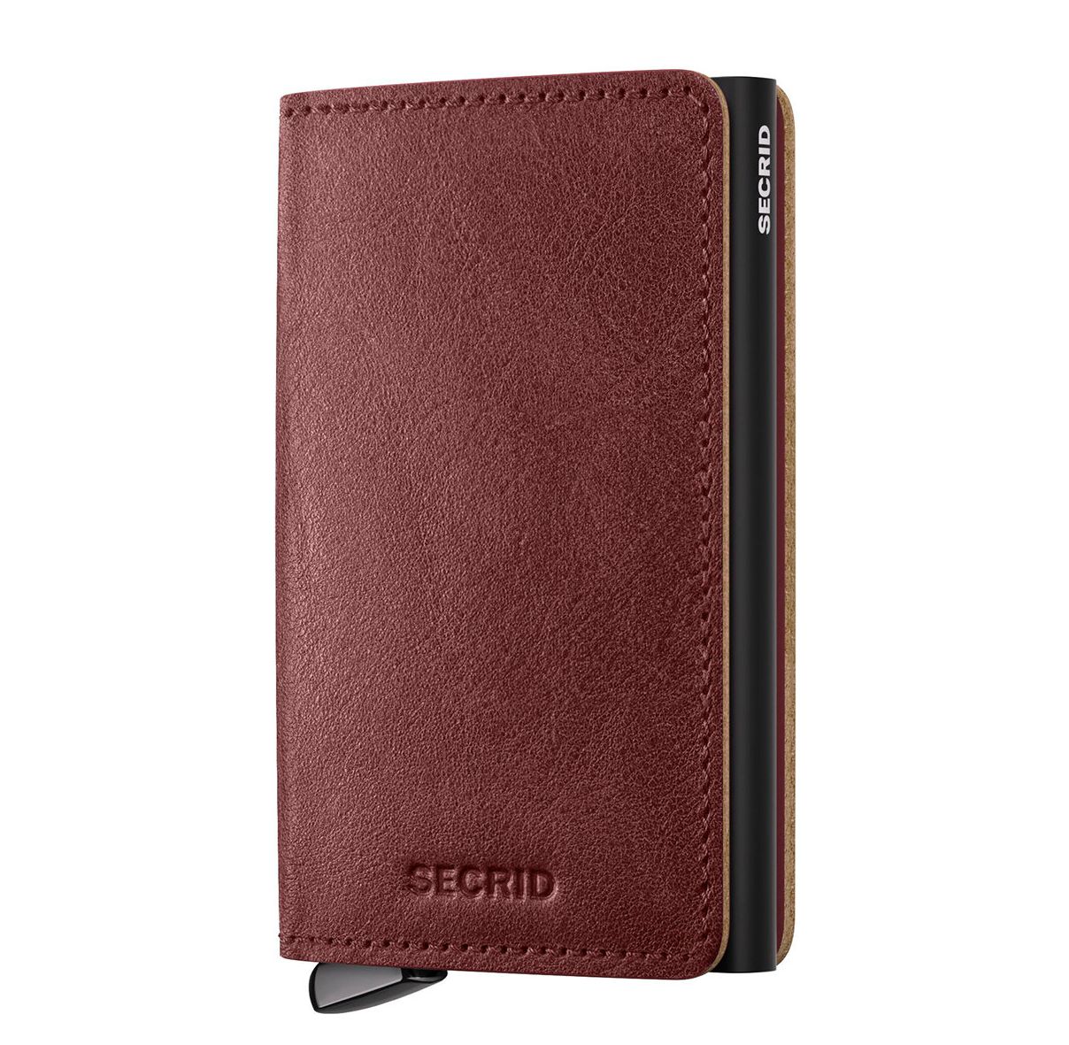 Secrid Slim Wallet portemonnee bruin
